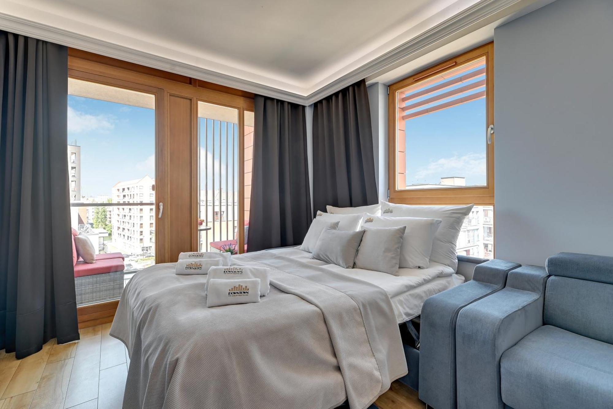 Aura - Riverside & Parking By Downtown Apartment Danzig
