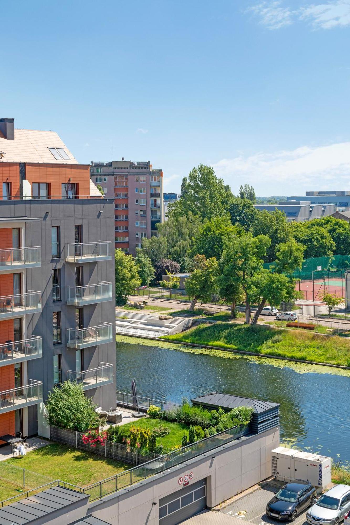 Aura - Riverside & Parking By Downtown Apartament