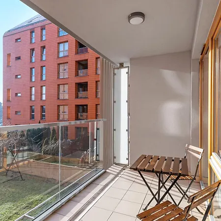 Aura - Riverside & Parking By Downtown Apartments Danzig Zimmer foto