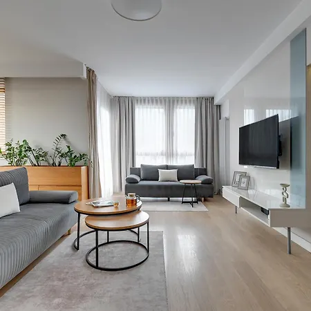Aura - Riverside & Parking By Downtown Apartments Danzig Zimmer foto
